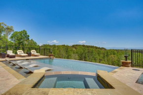 Infinity Pool and Mtn Views Luxe Talking Rock Home
